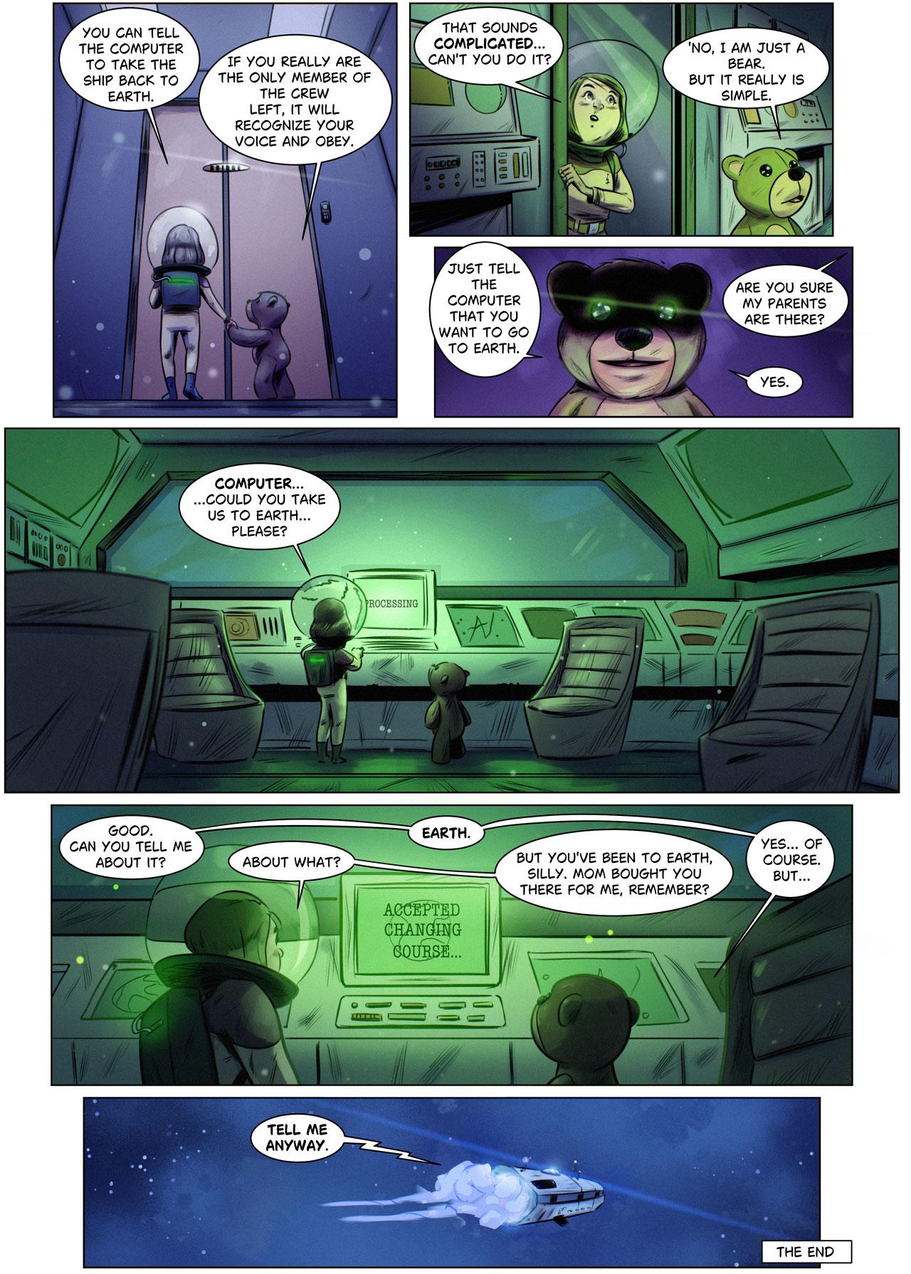 Alone in Space by Michel Galasso