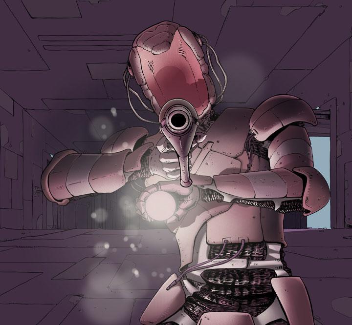 a weird fiction sci-fi story