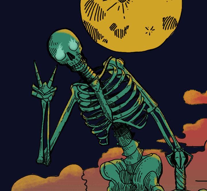 a spooky skellington story!