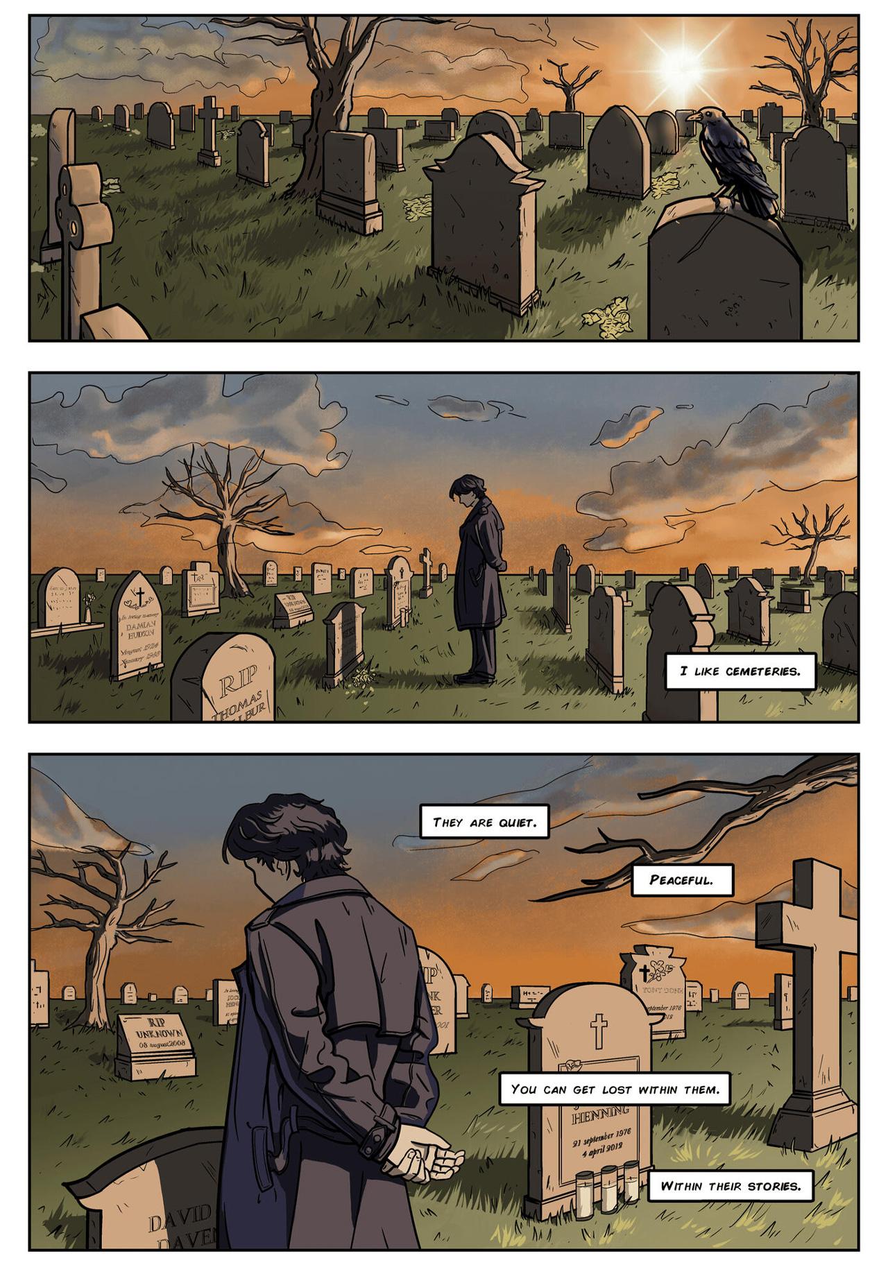 The Cemetery by Paula Gonzalez