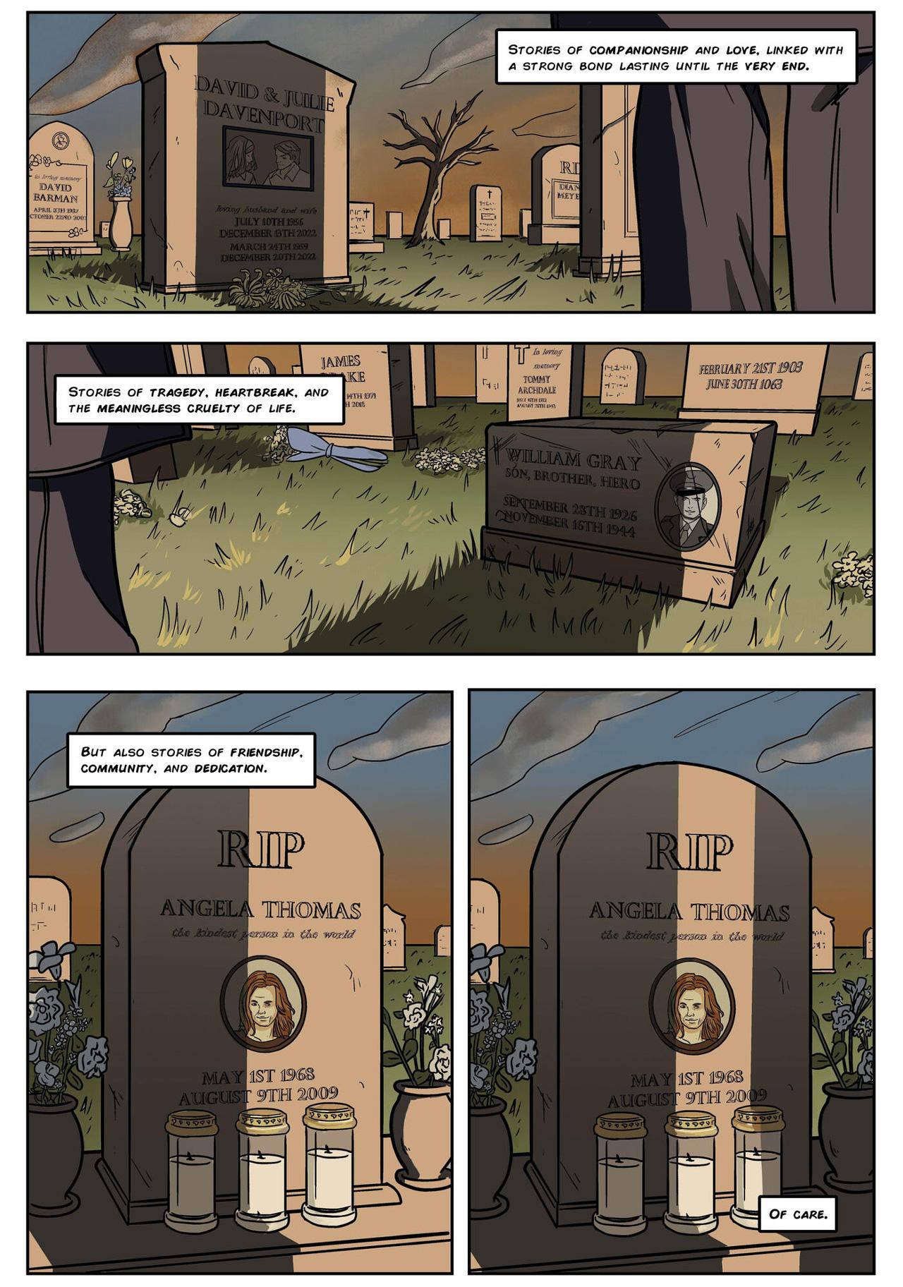 The Cemetery by Paula Gonzalez