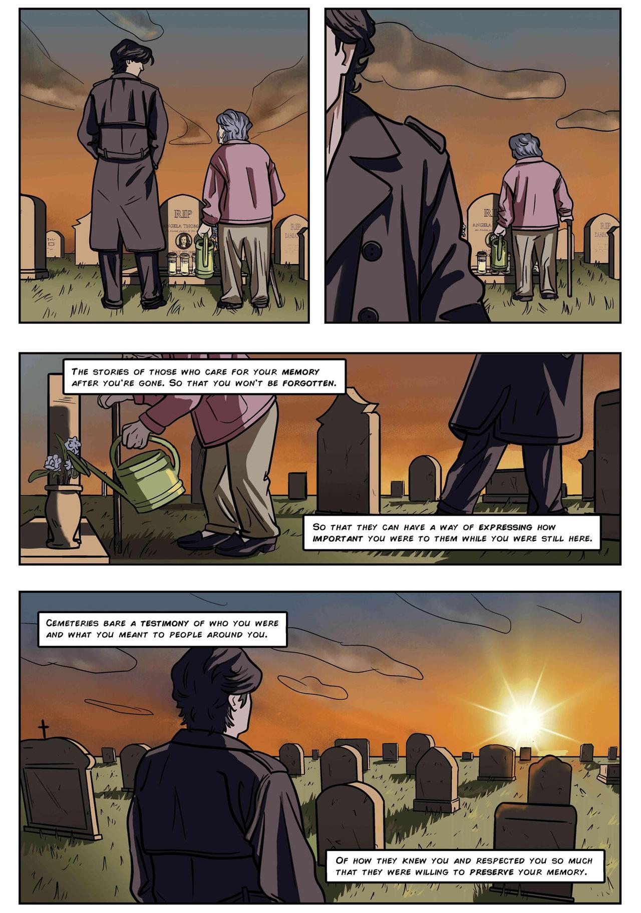 The Cemetery by Paula Gonzalez