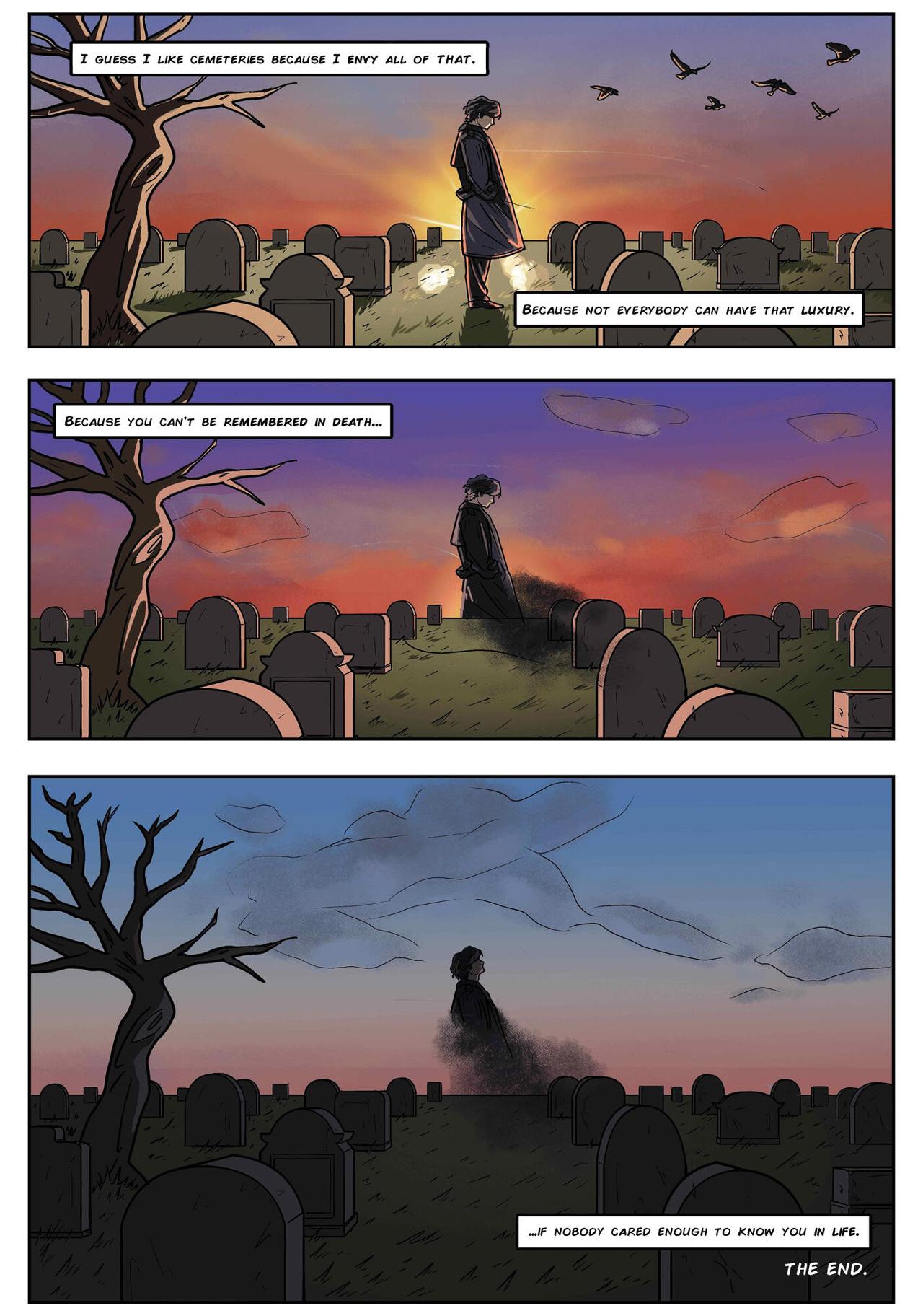 The Cemetery by Paula Gonzalez