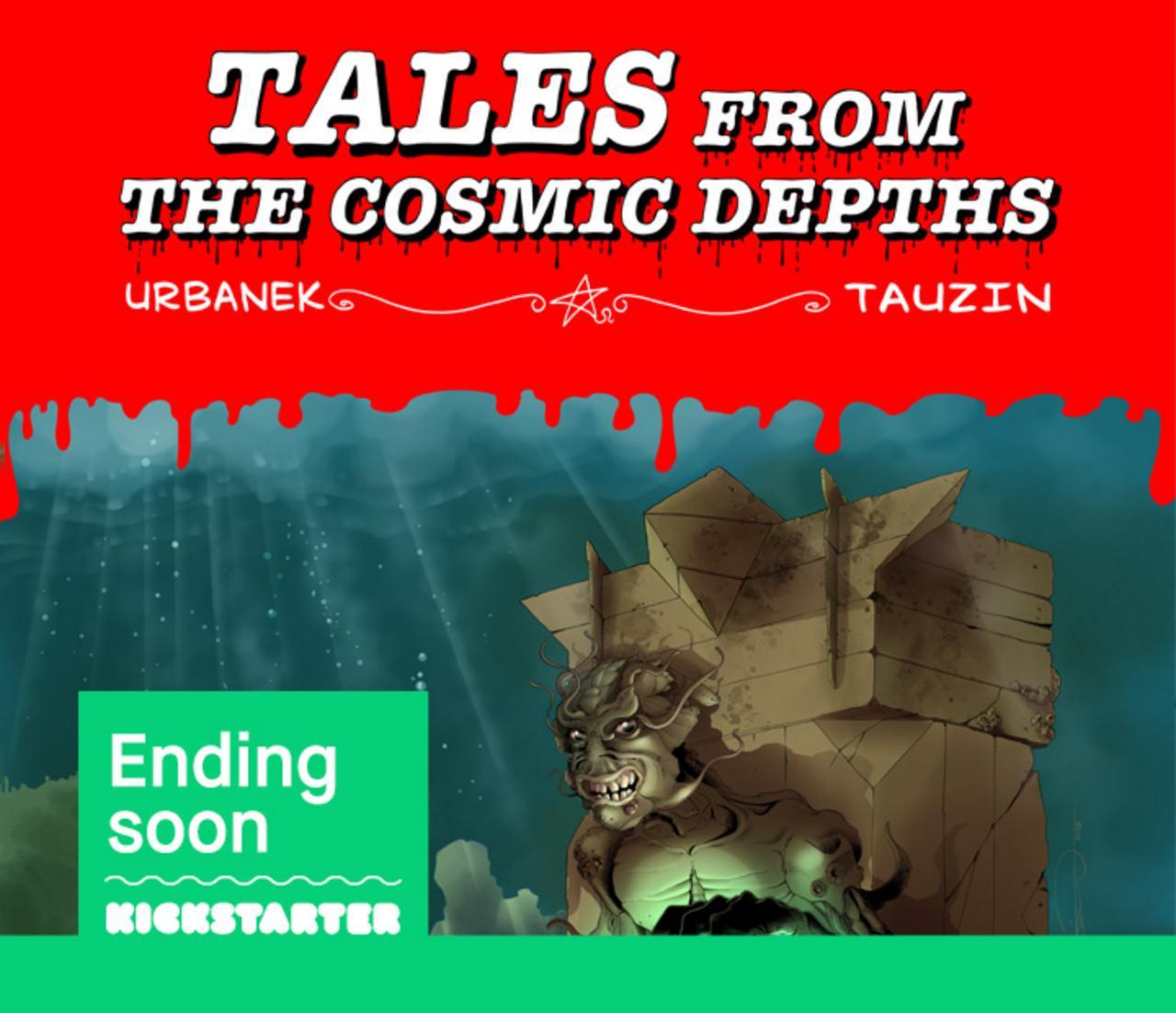 one big change before our Kickstarter concludes Tales of the Abyss transform into… Tales from the Cosmic Depths!